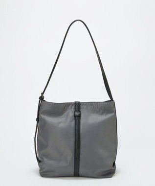 TOPKAPI 【TREASURE TOPKAPI】ナイロン センターベルト 2way ショルダーバッグ　軽量 / 肩掛け ミディアムグレー