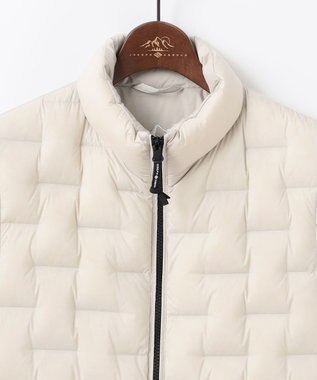 JOSEPH ABBOUD MOUNTAIN 【ストレッチ/軽量/ライナードッキング対応】2WAYストレッチダウン ベスト ライトグレー系