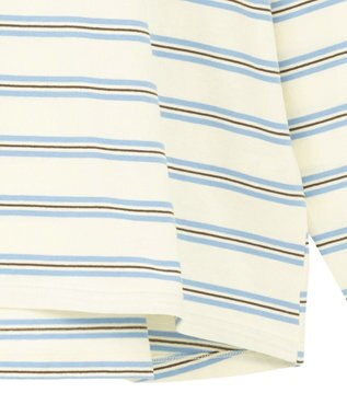 AMERICAN HOLIC アソートボーダーロングTシャツ Ivory