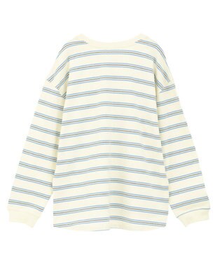 AMERICAN HOLIC アソートボーダーロングTシャツ Ivory