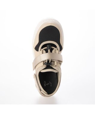 ing <ing>厚底スニーカーサンダル ベージュコンビ