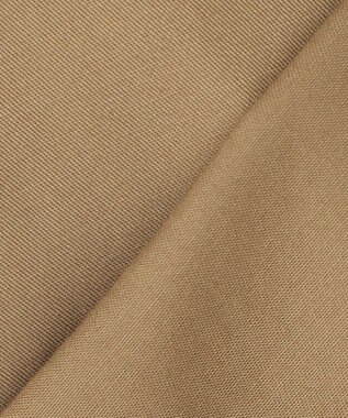 uncrave コットンツイル ペプラムシャツ（uncrave WHITE） カーキベージュ