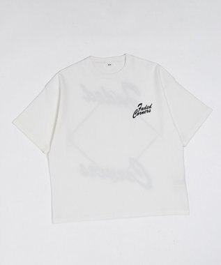WEGO ペイズリーグラフィックBIG　T（SS） ホワイト
