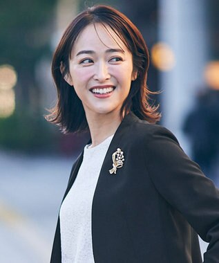  フラワーブーケ ブローチ