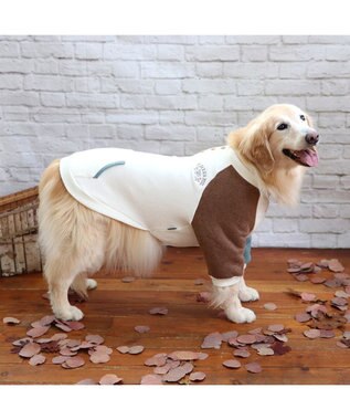 PET PARADISE ペットパラダイス ワンダフルストレッチ フリース トレーナー 《クレイジーカラー 》中型犬 大型犬 白