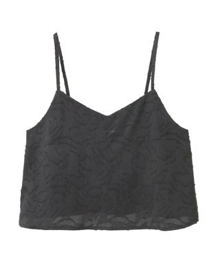 CRAFT STANDARD BOUTIQUE カットジャガードビスチェ Black