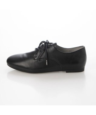 ing <ing>ソフトレースアップシューズ ブラック