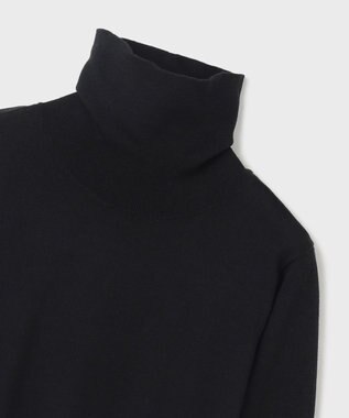 GRACE CONTINENTAL ハイネックニットトップ ブラック