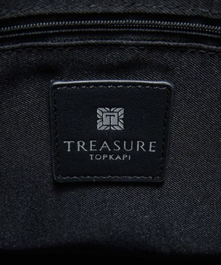 TOPKAPI 【TREASURE TOPKAPI】ナイロン センターベルト 2way ショルダーバッグ　軽量 / 肩掛け ミディアムグレー