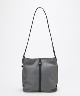 TOPKAPI 【TREASURE TOPKAPI】ナイロン センターベルト 2way ショルダーバッグ　軽量 / 肩掛け ミディアムグレー