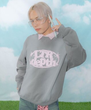 WEGO 【ユニセックス着用ITEM】サークルロゴプルオーバー グレーその他