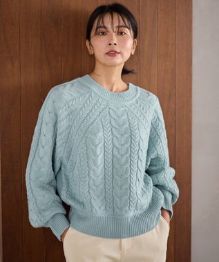 【洗濯機可】ソフトタッチケーブル２ＷＡＹニット