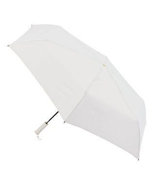 MOONBAT 【超撥水】フロータス (FLO(A)TUS) 折りたたみ傘 無地 UV 55cm オフホワイト