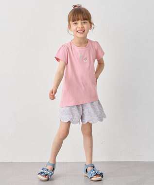 ANY KIDS 水陸両用 総柄 ショートパンツ 小花柄