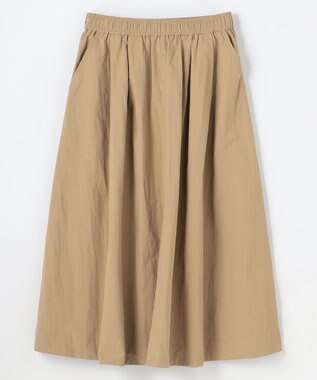 ANY L 【2SET】バイカラーポロニット×スカートセット ライトグレー×ベージュ