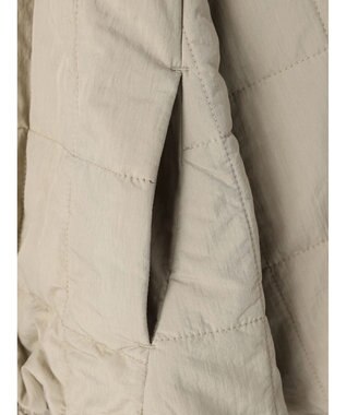 CRAFT STANDARD BOUTIQUE 蓄熱 スクエアキルトブルゾン Beige