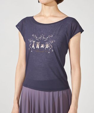 Chacott Ｔシャツ ネイビー