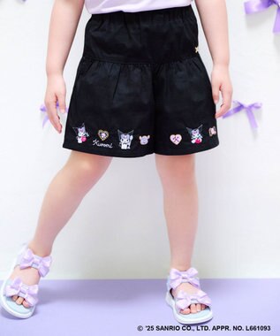 【any FAM ×サンリオキャラクターズ】裾刺繍 キュロット