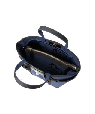 LANVIN en Bleu LANVIN en Bleu ランバンオンブルー ジュール トートバッグ ポーチ付 M ネイビー