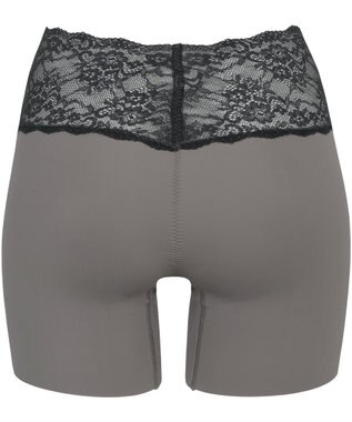 Wing 補整ショーツ 【Pパンツ】 おなかとヒップをほどよくサポート 汗の季節もさらっと快適 はきこみ丈ふかめ KJ4230 ウイング／ワコール チャコールグレー