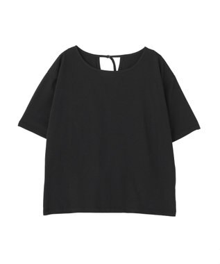 earth music&ecology バックデザインカットプルオーバー Black
