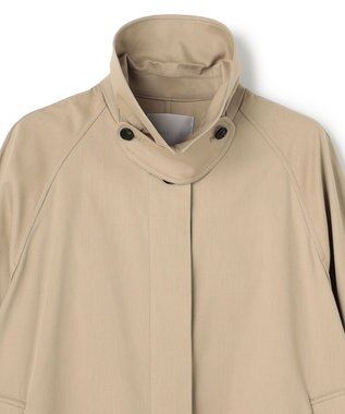 UNFILO 【昨年即完！春の売れ筋1位コート】Aライン スプリングコート キャメル
