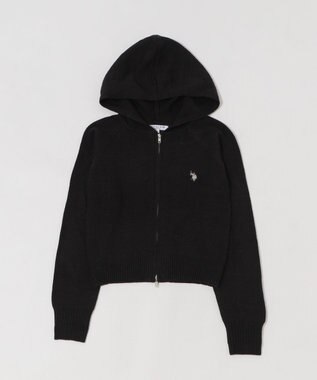 WEGO 【新色追加】別注USPOLOWZIPニットPK ブラック