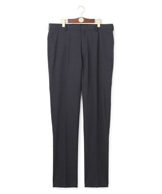 J.PRESS MEN 【KING SIZE】【洗える / 高通気性 / ストレッチ性 / 防シワ】プレーンウィーブ スラックス / ノータック グレー系