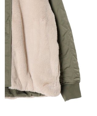 CRAFT STANDARD BOUTIQUE リバーシブルファーブルゾン Khaki