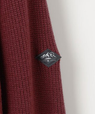 JOSEPH ABBOUD MOUNTAIN 【軽量】バルキーウール　トレーナー ニット ワイン系