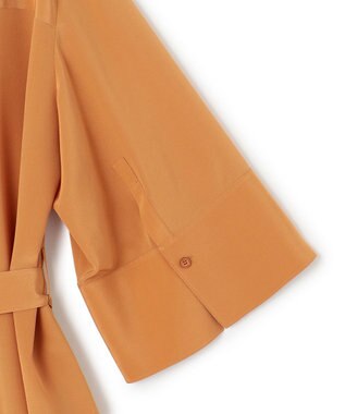 JOSEPH クレープドソワ　ドレス Clay