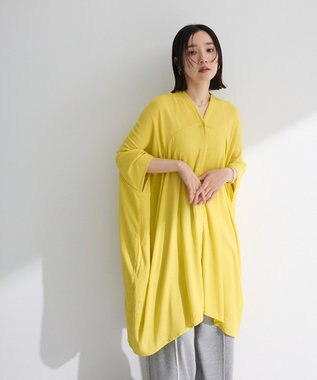 Green Parks Ｉ　レーヨンクレープチュニック Yellow