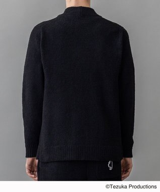 JOSEPH HOMME ブラック・ジャック×JOSEPH HOMME　ONE POINT BOA KNIT CARDIGAN ブラック系