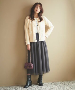 Feroux ロゴロング Tシャツ ブラック系