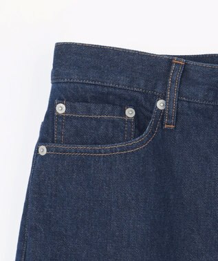 NAVE 【Nave　洗える】デニム ワイドパンツ ネイビー系