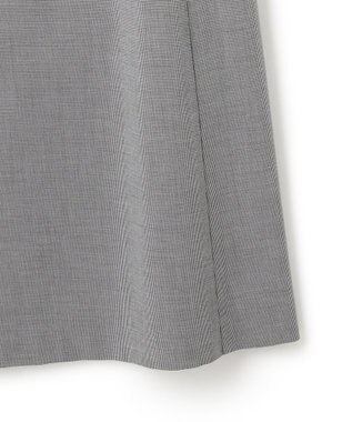 23区 L 【洗える】TRハウンドトゥース ワンピース ブラック系