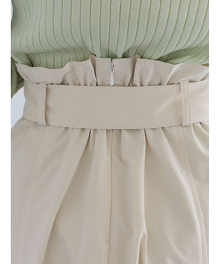 Te chichi トレンチフレアスカート オフホワイト