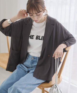 WEGO 【ANGIE VINTAGE】シアージャケット ダークグレー