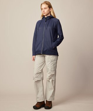 JOSEPH ABBOUD MOUNTAIN 【吸水速乾/通気性/ライナードッキング対応】ミズノコラボ DRY AEROFLOW パーカー ネイビー系