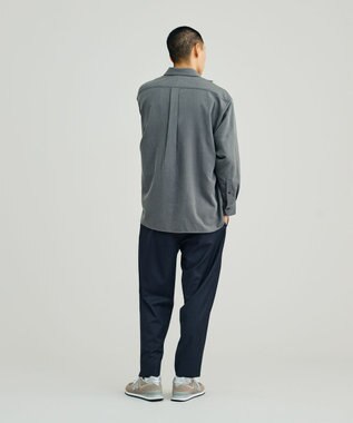 J.PRESS YORK STREET 【UNISEX】2WAY 羽織シャツ グレー系