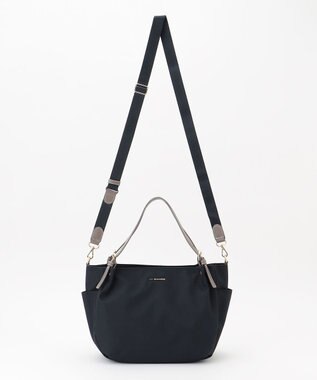 LA BAGAGERIE ポリエステルキャンバス　2WAYミニトート ネイビー