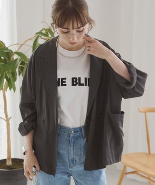 WEGO 【ANGIE VINTAGE】シアージャケット ダークグレー