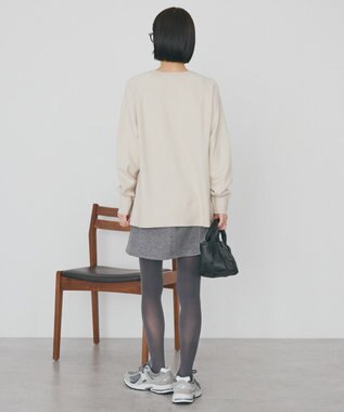 AMERICAN HOLIC バイパチカフタンラグランニットプルオーバー Ecru