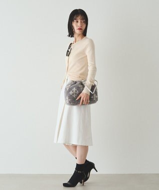 russet 【PEANUTS×russetコラボ第三弾】クリアトート×巾着セットバッグ(CE-1592) Monogram