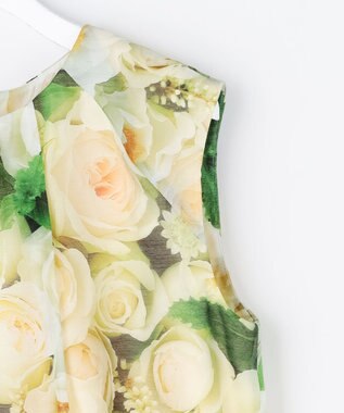 自由区 【カトリエムブーケ】Le bouquet de Laurent ブーケモチーフドレス ブーケ柄