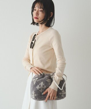 russet 【PEANUTS×russetコラボ第三弾】クリアトート×巾着セットバッグ(CE-1592) Monogram