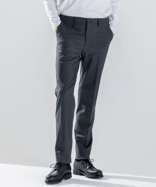 JOSEPH HOMME 新素材【ストレッチ】ウール混 キャリーマンストレッチ　 テーパードパンツ / CITY グレー系