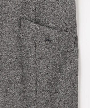 ANY 【2WAY/セットアップ可】ライトツイードジャンパースカート グレー