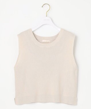 ANY SIS 【2SET】ニットジレワンピース セット ベージュ系