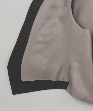 GOTAIRIKU 次世代スーツ【2WAYストレッチ/透湿性/シワになりにくい】ハイスペック2WAYストレッチスーツベスト グレー系